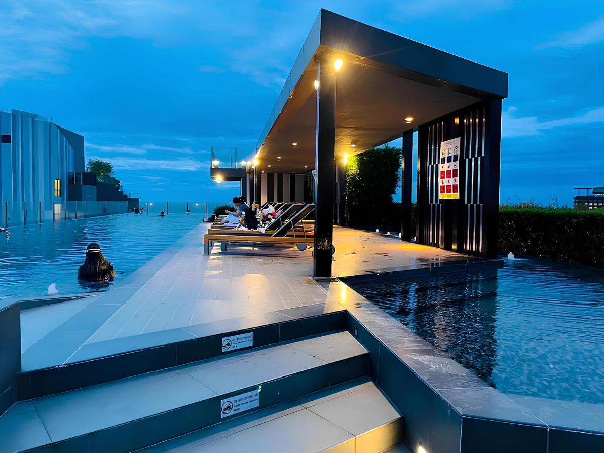 Amazing Infinity Pool Condo Next To The Beach Pattaya Exterior foto