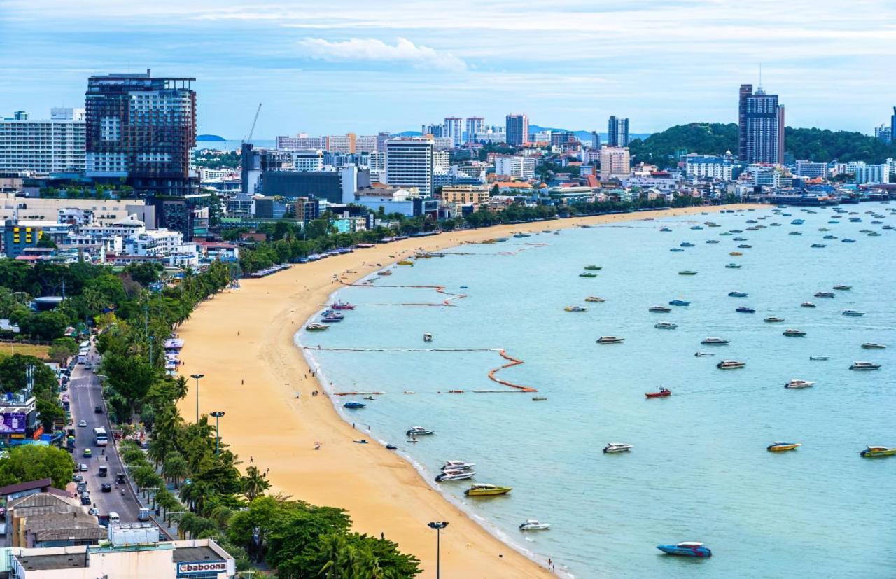 Amazing Infinity Pool Condo Next To The Beach Pattaya Exterior foto