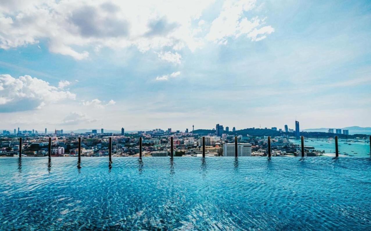 Amazing Infinity Pool Condo Next To The Beach Pattaya Exterior foto